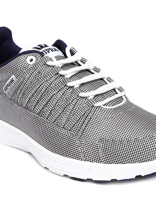 Homens Tênis Owen Supra Preto E Branco