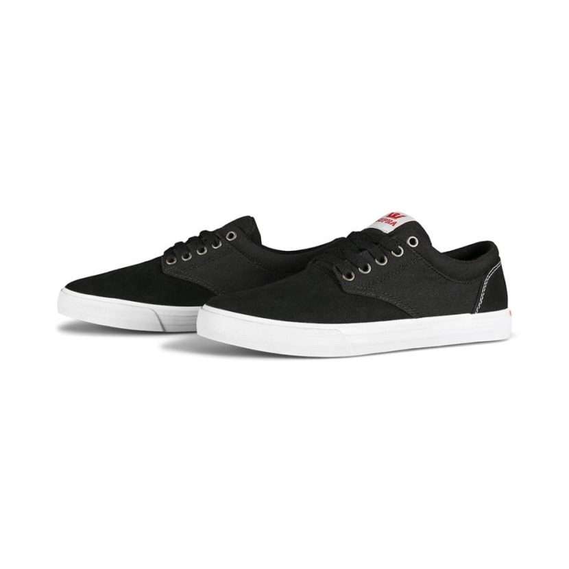 Sapato De Skate Supra Chino Preto/vermelho/branco