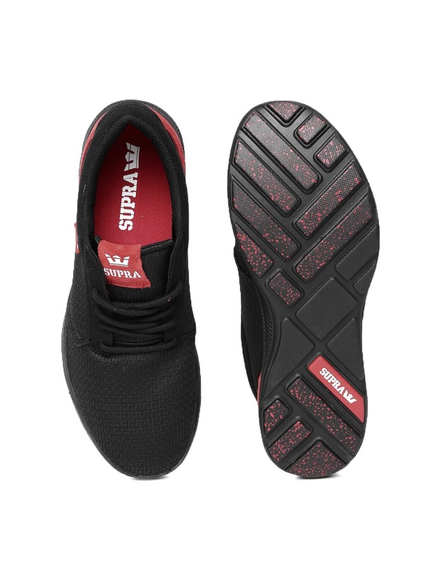 Tênis Homem Martelo Corrida Supra Portugal Preto