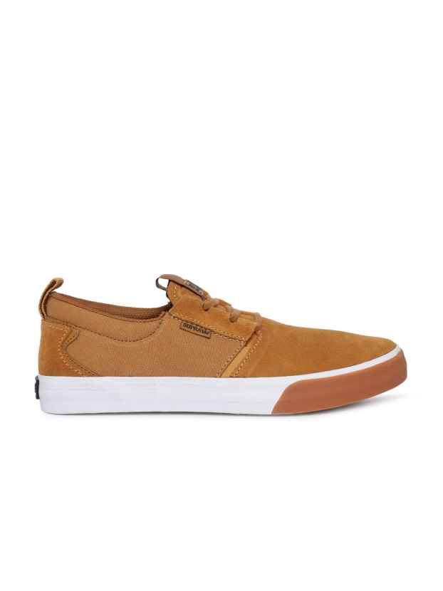 Tênis Masculinos Flow Supra Tan Marrom