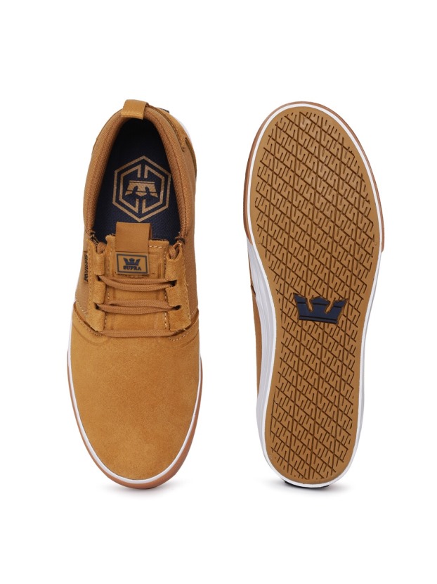 Tênis Masculinos Flow Supra Tan Marrom