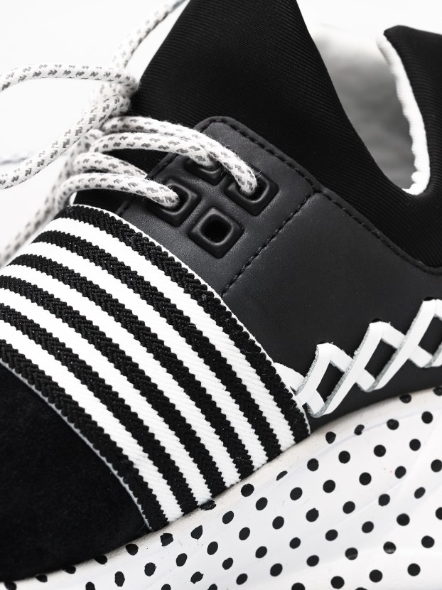 Sapatos Supra Catori Wmn Bolinhas Pretas/brancas