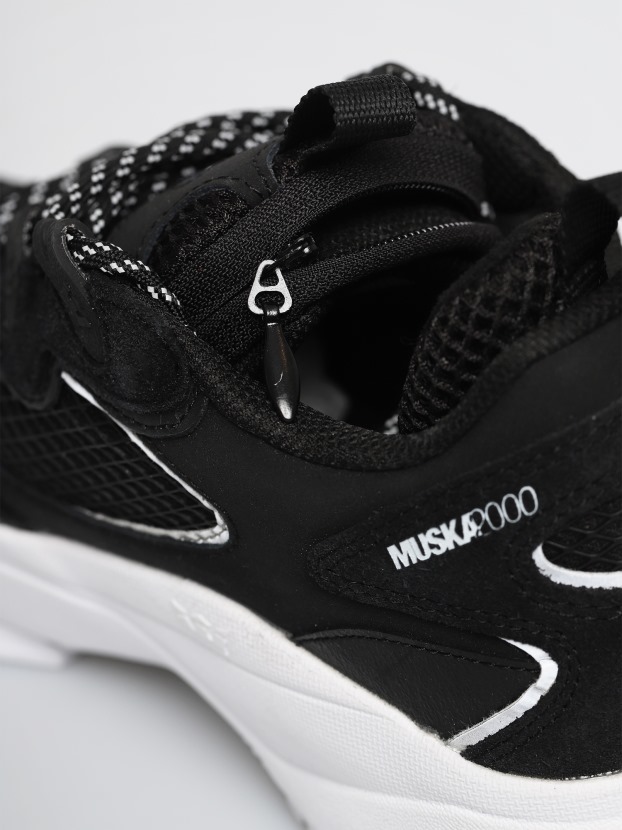 Sapatos Supra Muska 2000 Preto E Branco