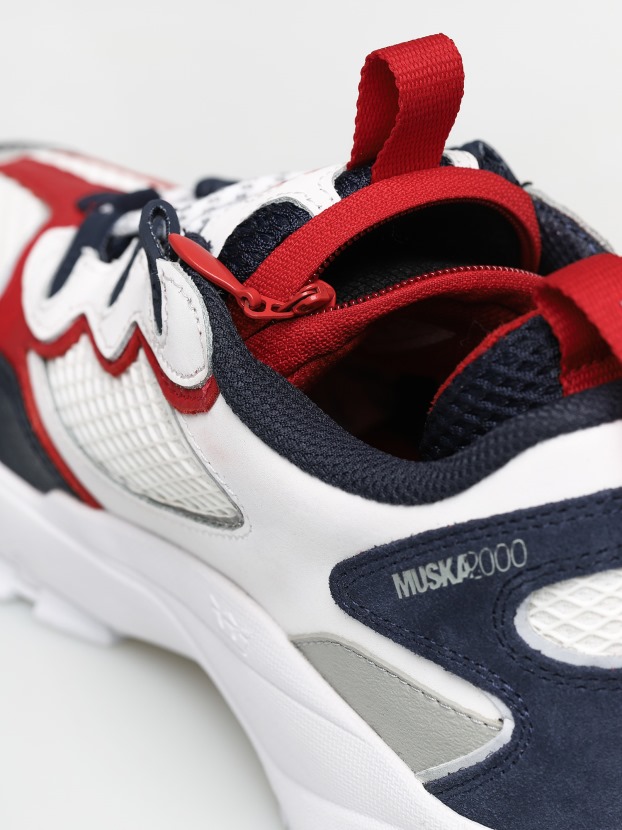 Sapatos Supra Portugal Muska 2000 Branco/marinho/vermelho Branco