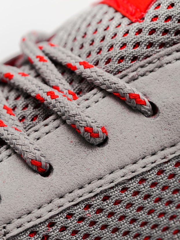 Sapatos Supra Martelo Run Cinza Vermelho