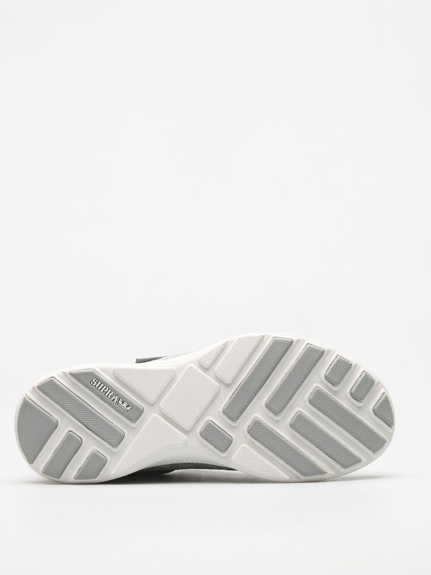 Sapatos Supra Portugal Martelado Cinza Claro Branco