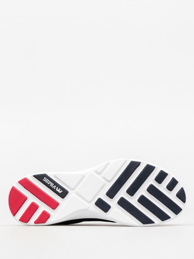 Sapatos Supra Portugal Martelado Branco Marinho