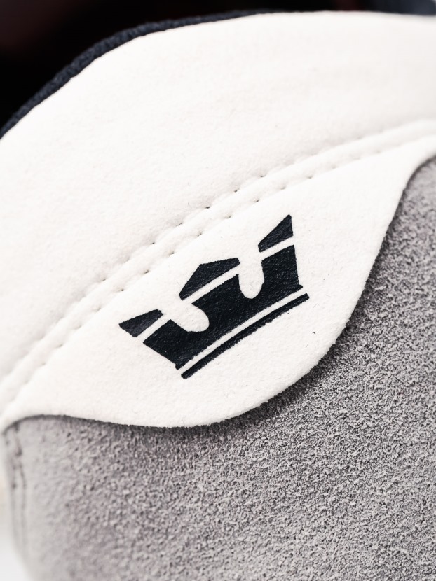 Sapatos Supra Portugal Martelado Branco/vermelho Branco