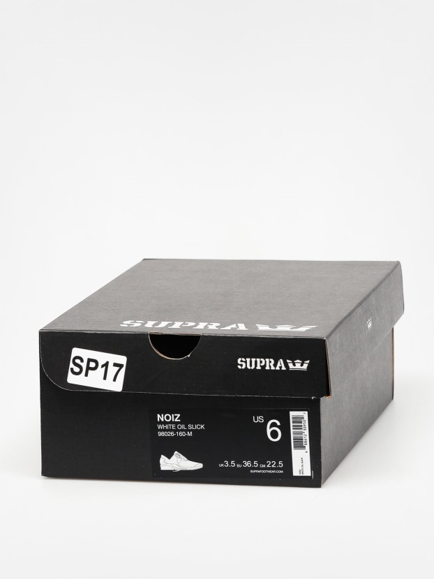 Sapatos Supra Noiz Wmn Mancha De óleo Branco