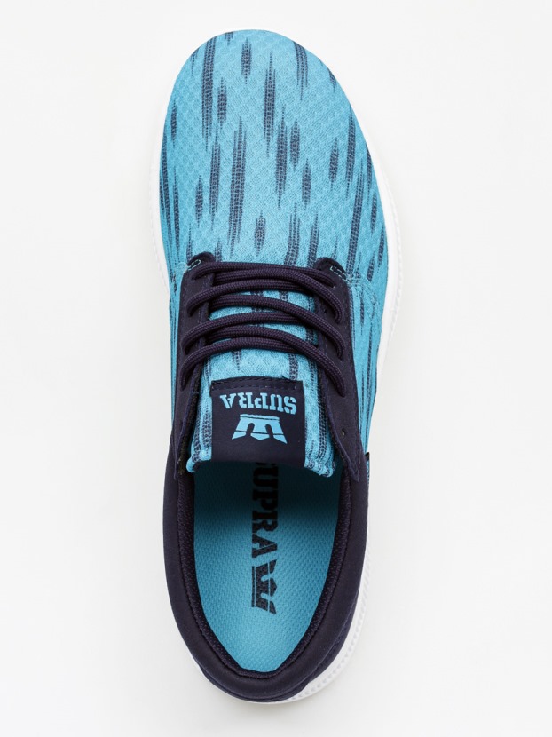 Tênis Supra Martelo Corrida Azul Neon/branco Marinho